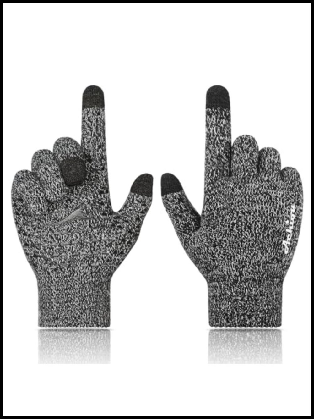 Winter Knit Touchscreen Gloves for Men and Women Soft Warm Acrylic